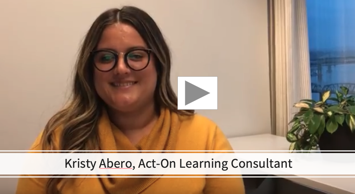 Kristy Abero, Learning Consultant 