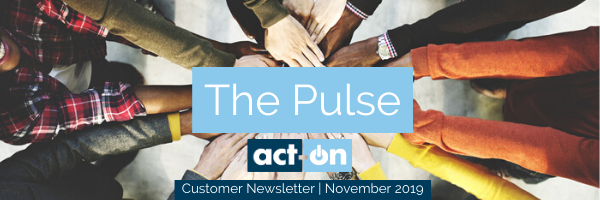 Act-On Customer Newsletter November 2019 